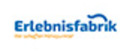 Erlebnisfabrik Firmenlogo für Erfahrungen zu Reise- und Tourismusunternehmen
